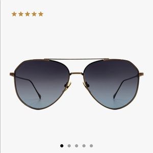 DIFF The Dash Brushed Brown Grey Blue Polarized